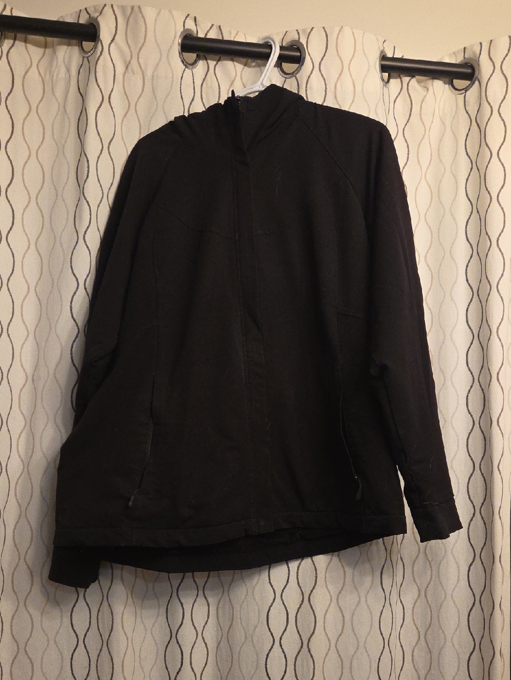 Black Zip-Up Jacket